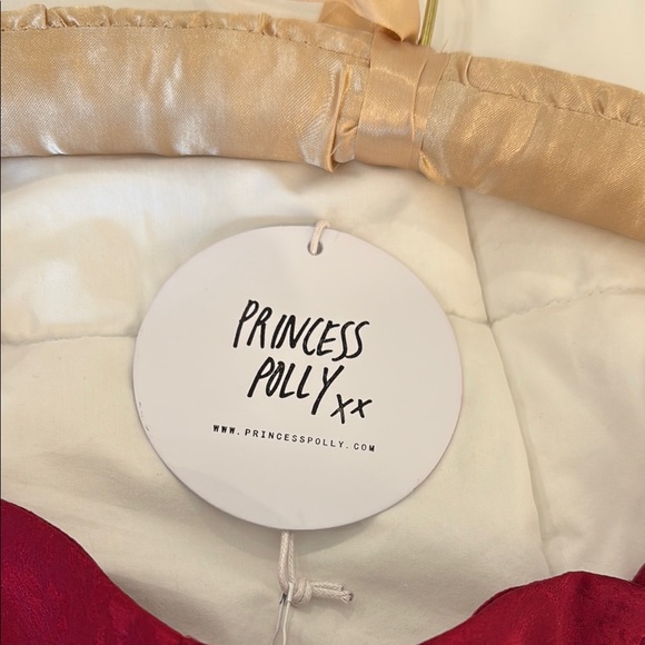 NWT Elegant Red Spaghetti Strap Dress - Picture 6 of 10